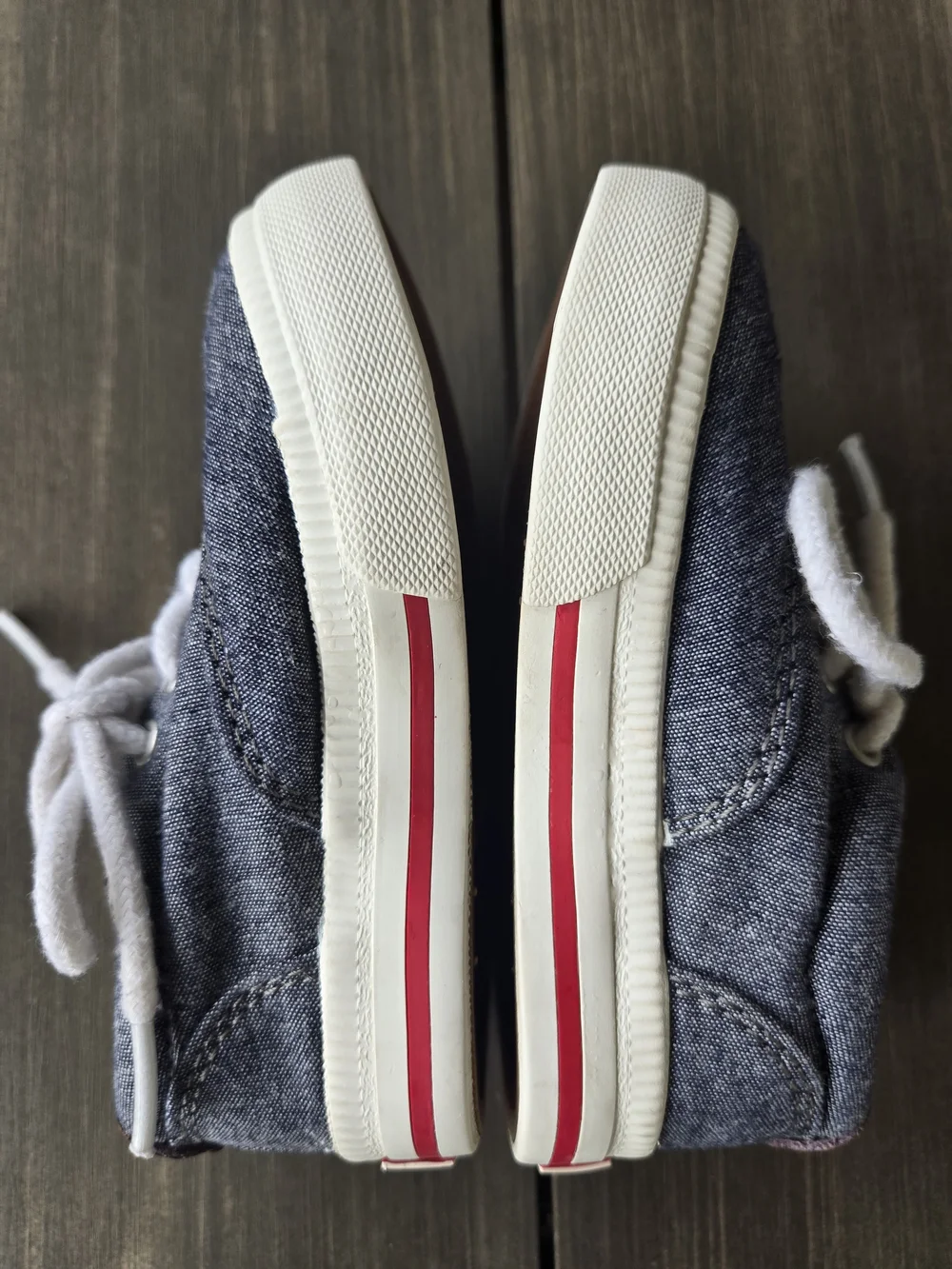 Polo Ralph Lauren Toddler Boys Vaughn Canvas Sneakers Grey Size 6T